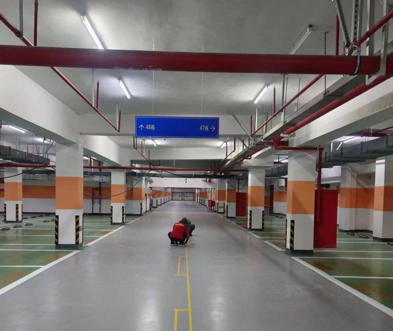 濮阳道路划线-停车位划线-热熔划线价格多少钱