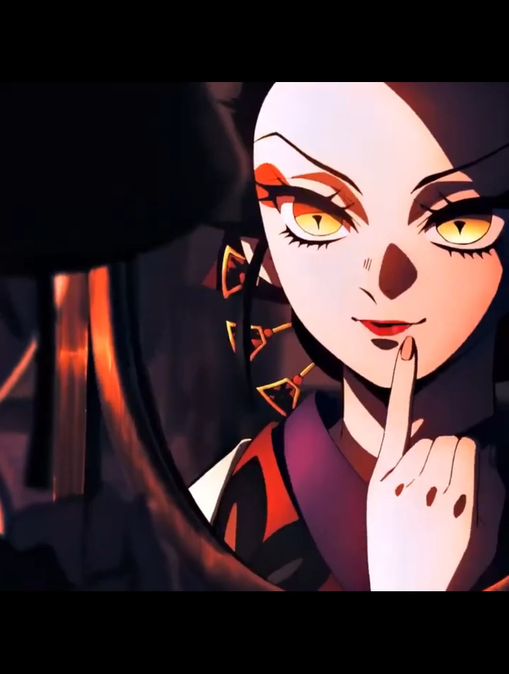 《鬼灭》最美鬼姬,我想被她吃-度小视