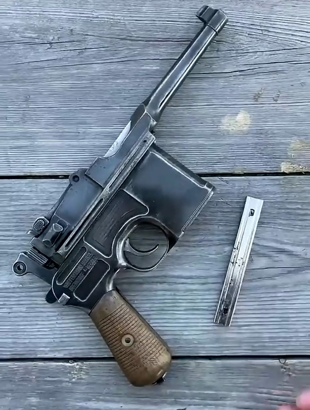 毛瑟c96手枪,外号"盒子炮"-度小视