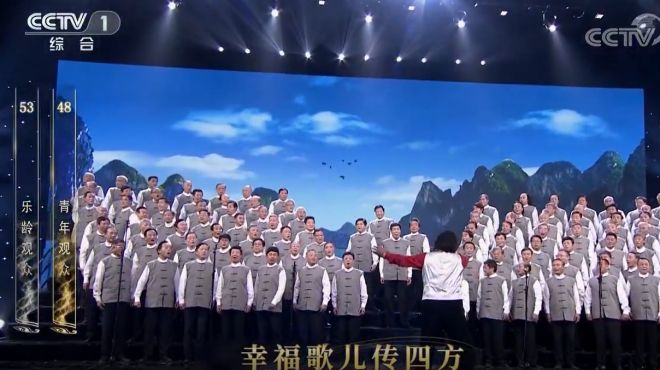 [图]「乐龄唱响」北京非常组合百人男声合唱团《清江船歌》