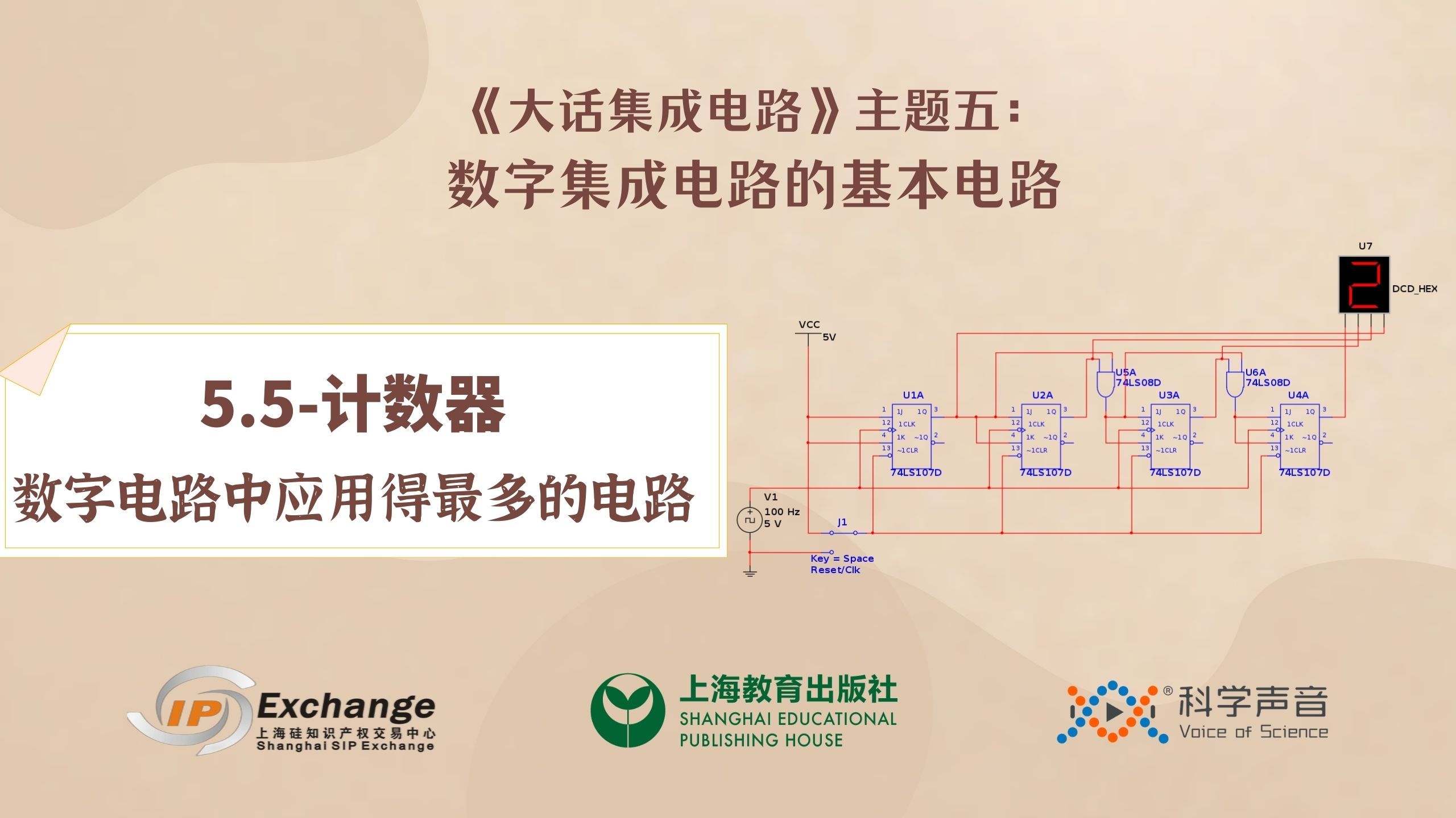 [图]《大话集成电路44》计数器：数字电路中应用得最多的电路