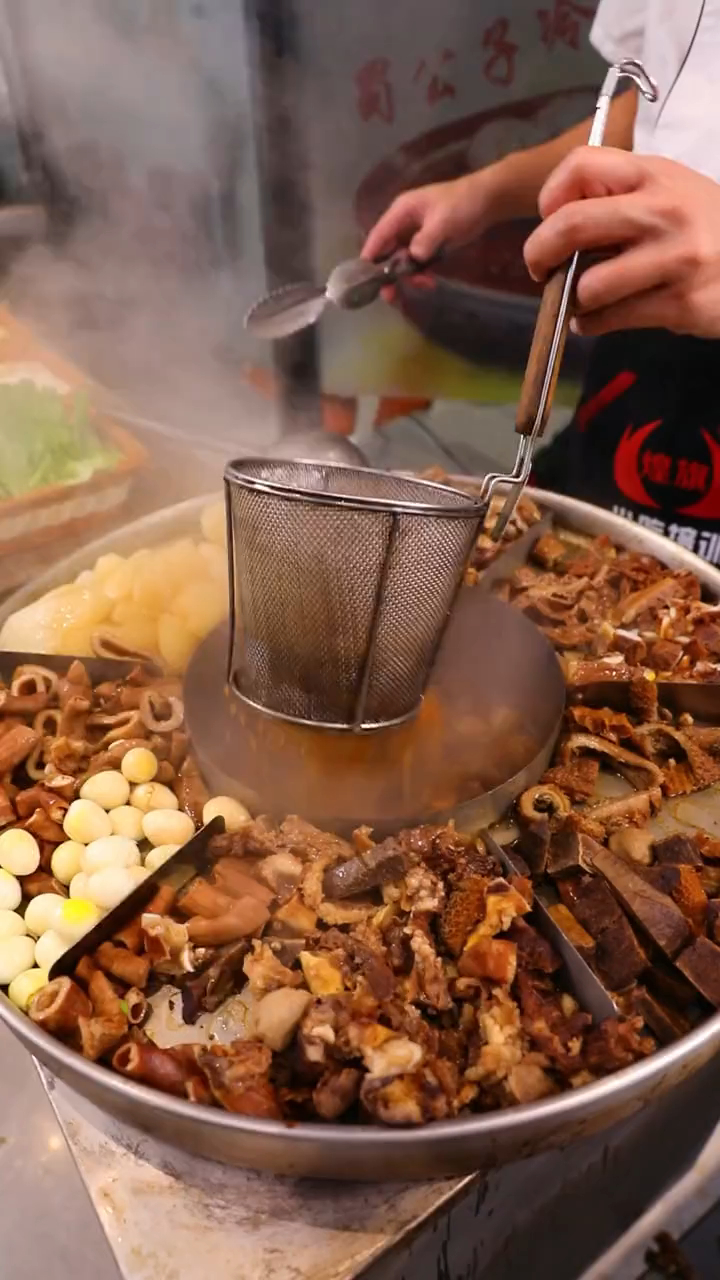 好吃又吸引人的喷泉牛杂技术谁不爱呢想学就行动吧