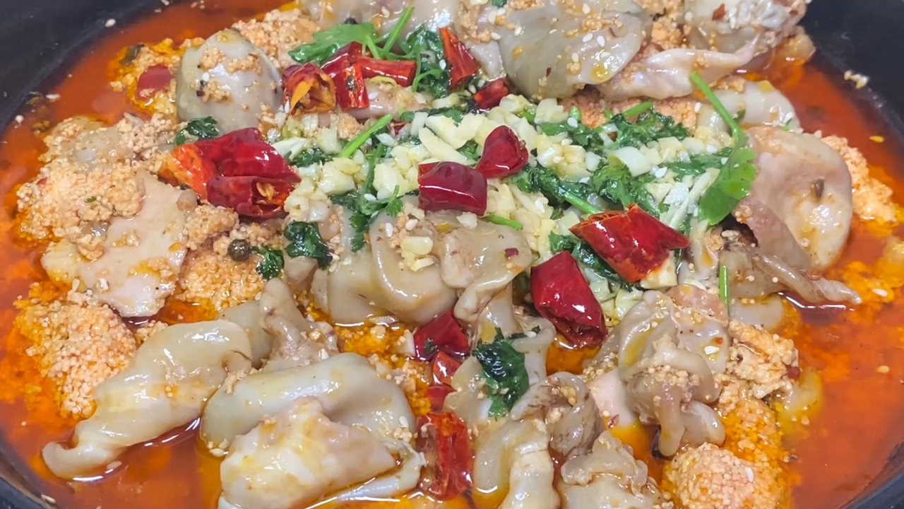 鱼籽鱼泡怎么做才好吃?大厨教你一招,香辣开胃,一点腥味也没有