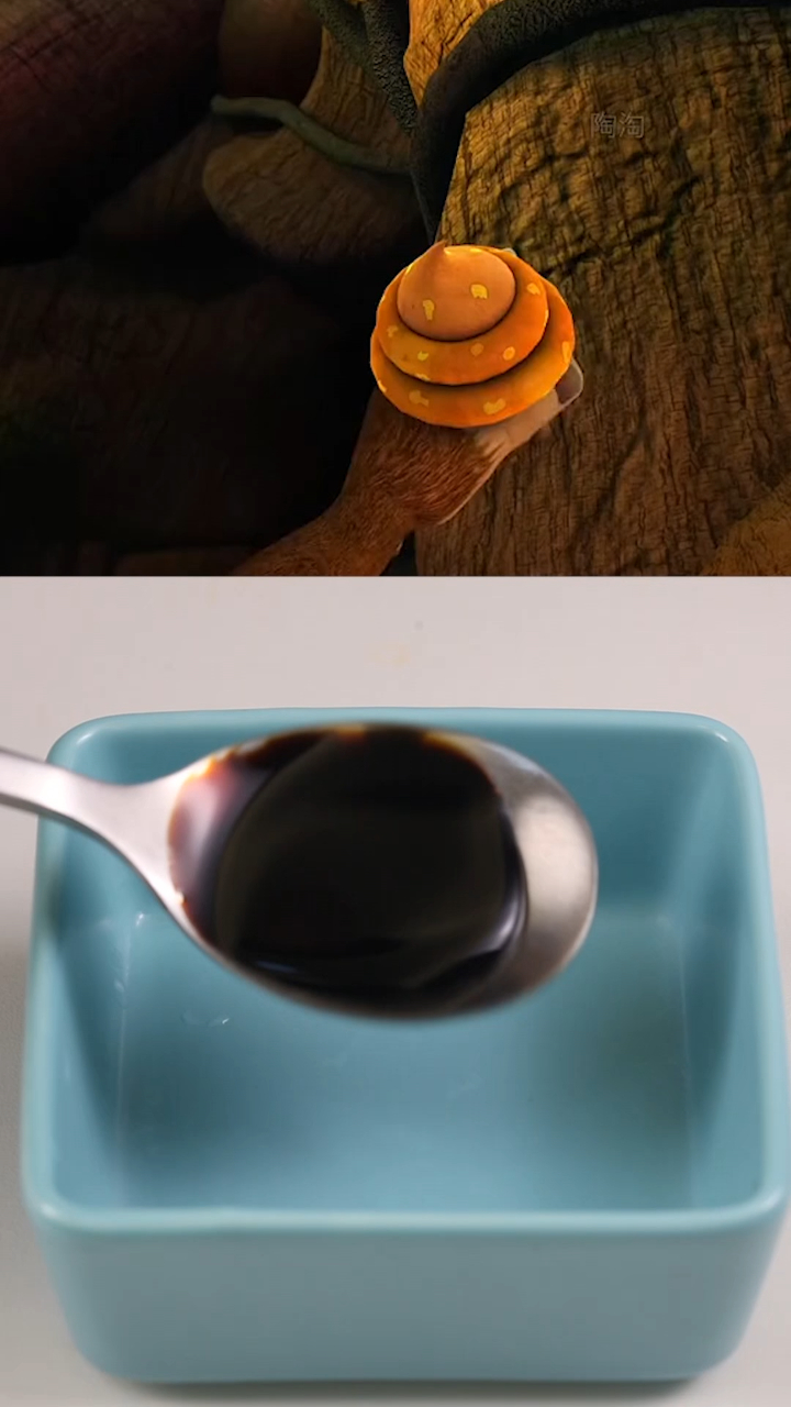 熊二的香到掉渣菇真的香只不过这形状有点难下口