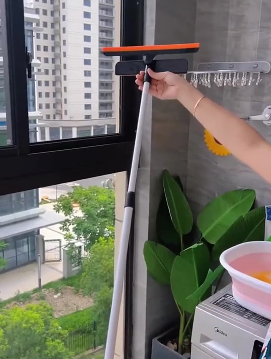 双面玻璃擦家用擦,玻璃刮擦窗器窗户刷多功能三合一清洁工具!