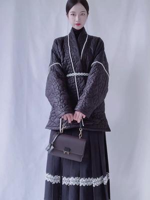 零青子古装日常黑色汉元素有多气质