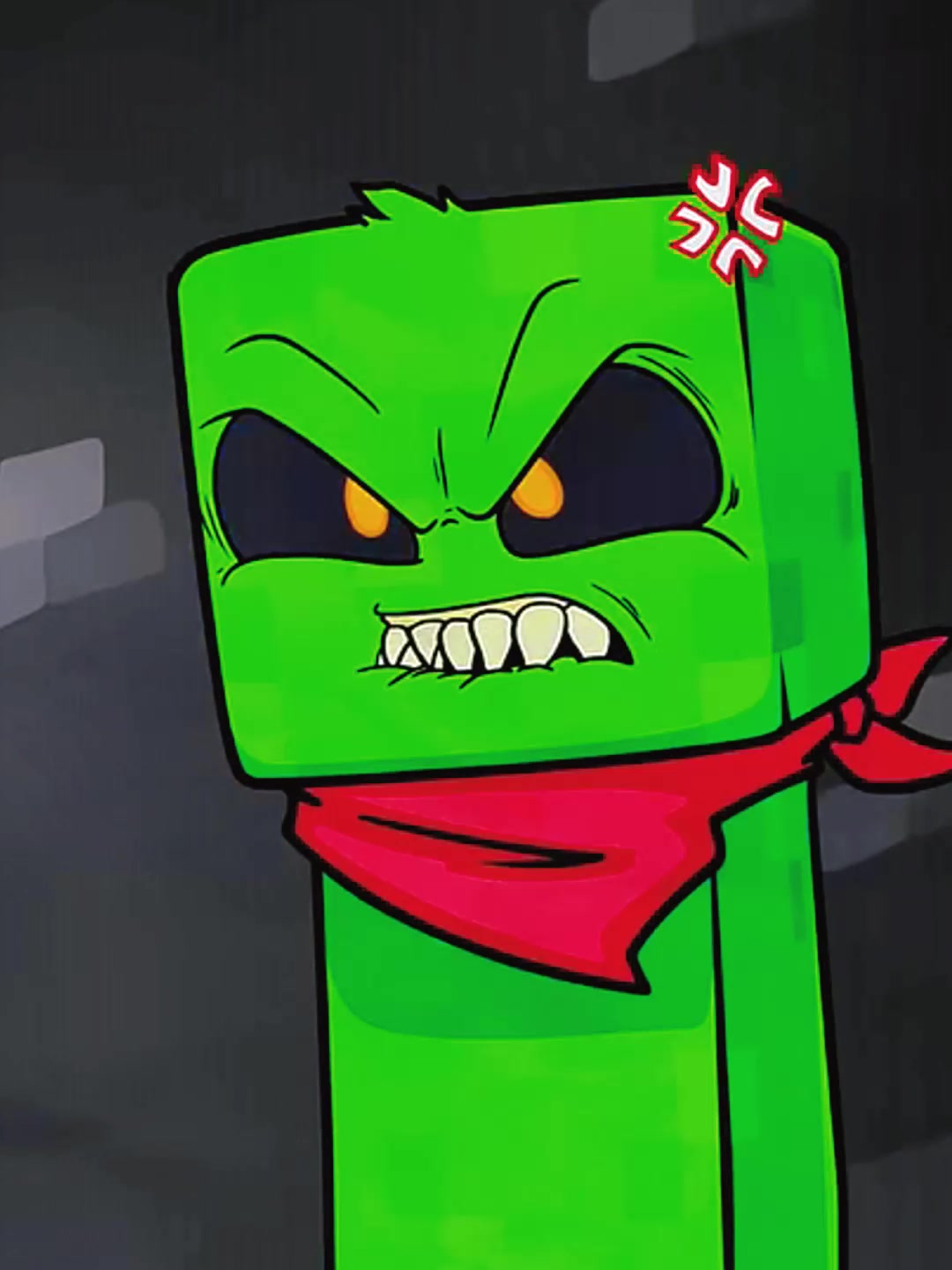 mc搞笑动画:可爱的苦力怕