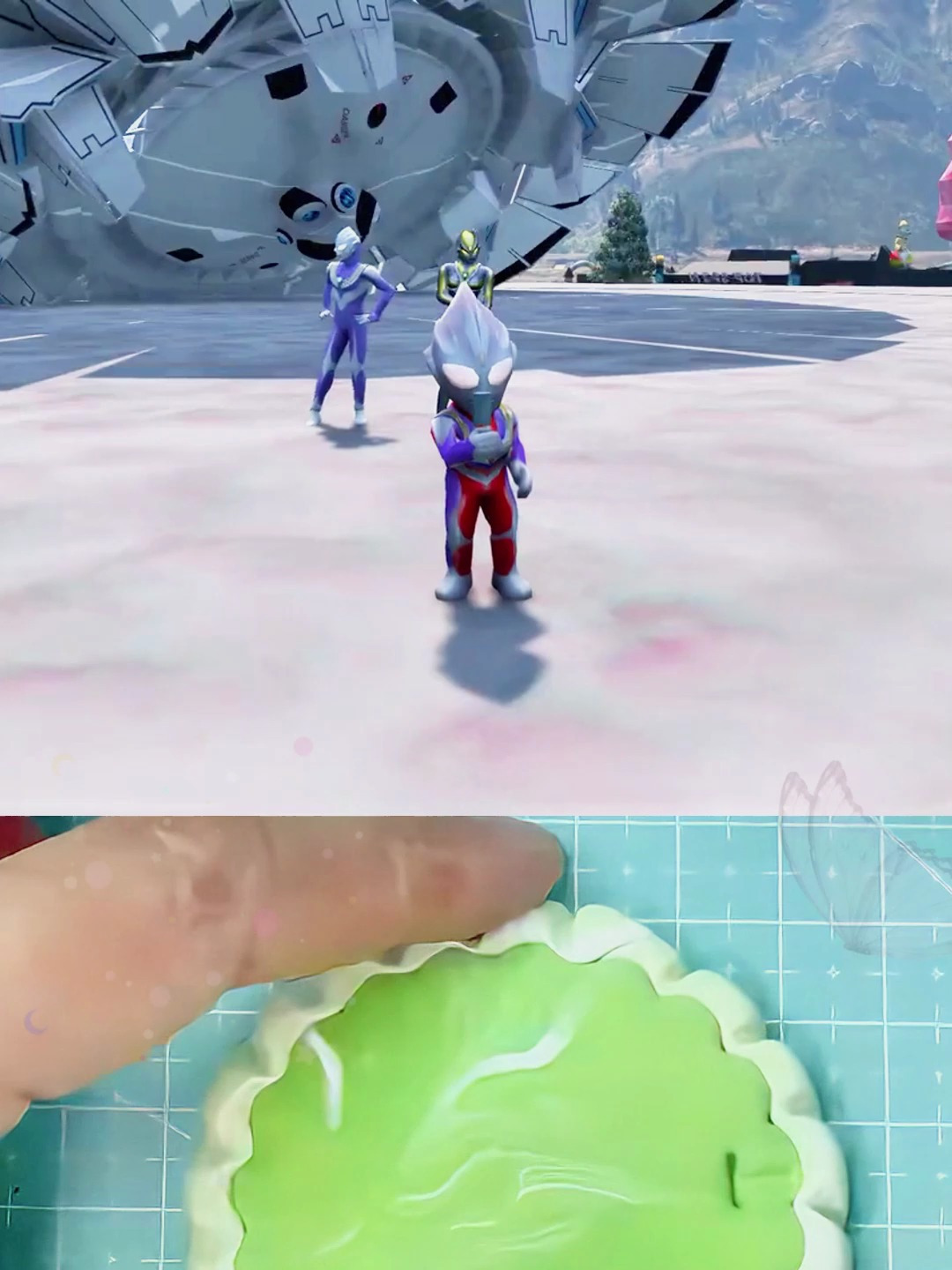 赛罗奥特曼穿女装被发现了