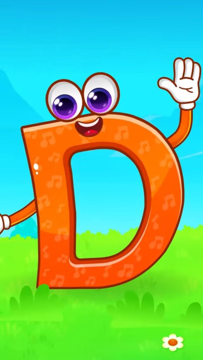 美国原版,26个英文字母这样学,宝宝太喜欢了!字母d