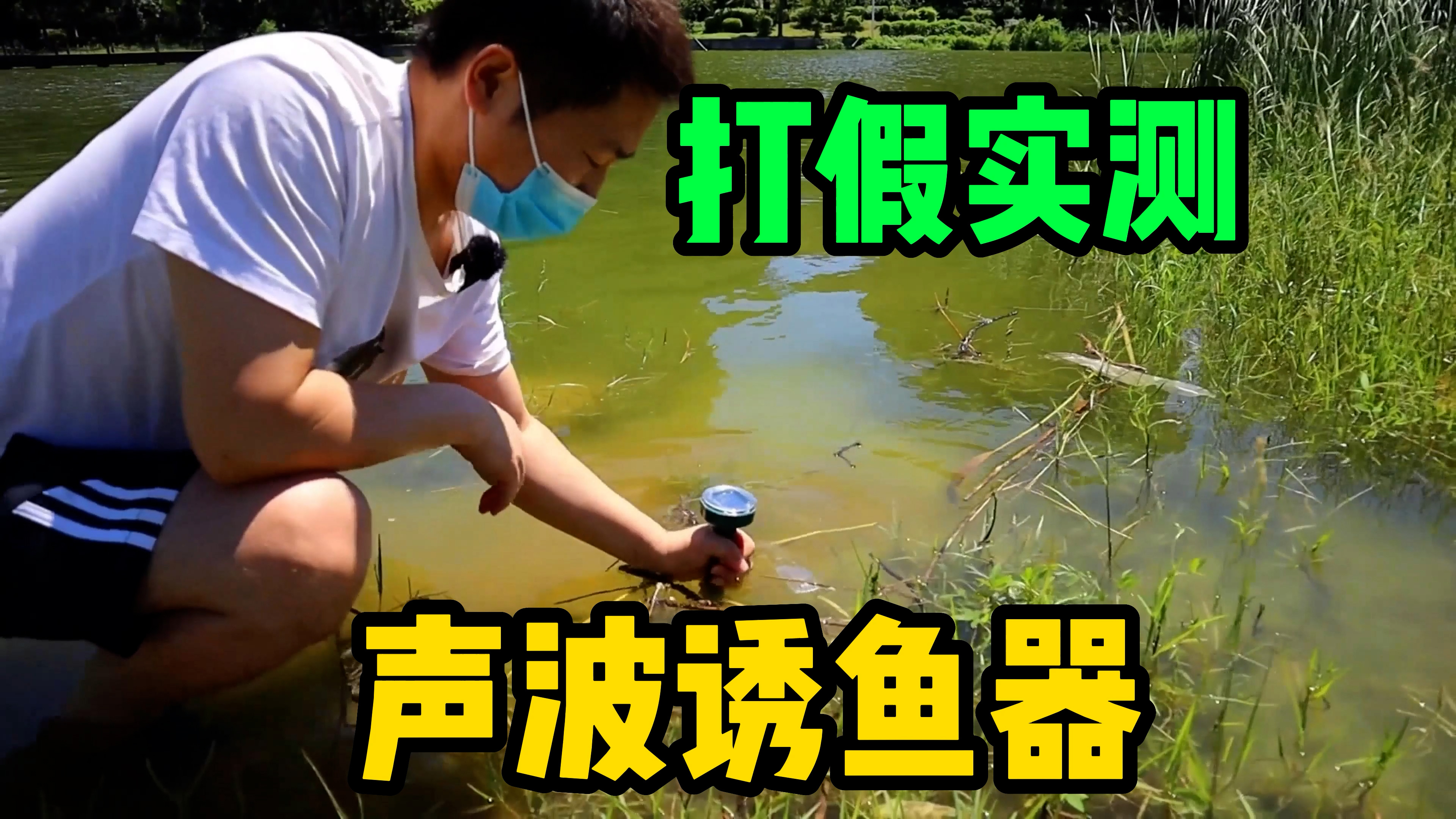 实测25元声波诱鱼器，号称开机三秒鱼儿排队来，一天钓空一条河！