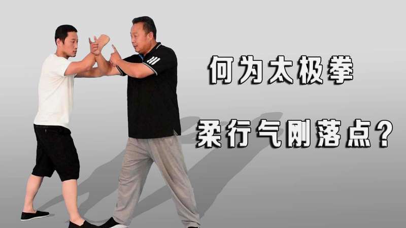 何为太极拳柔行气刚落点?内家拳引进落空折叠劲,庞恒国老师精讲,体育,武术,好看视频