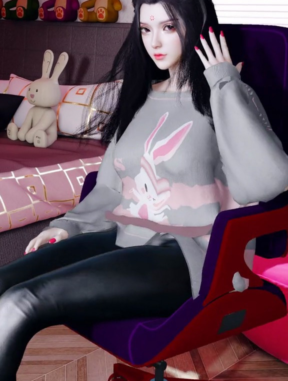 国漫女神:朱竹清cos本人魔改,你们喜欢这个样子的朱竹清吗?