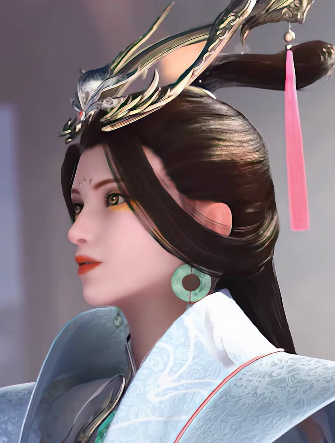 高冷女神玄帝可惜为了禹皇最后死无全尸星辰变国漫女神