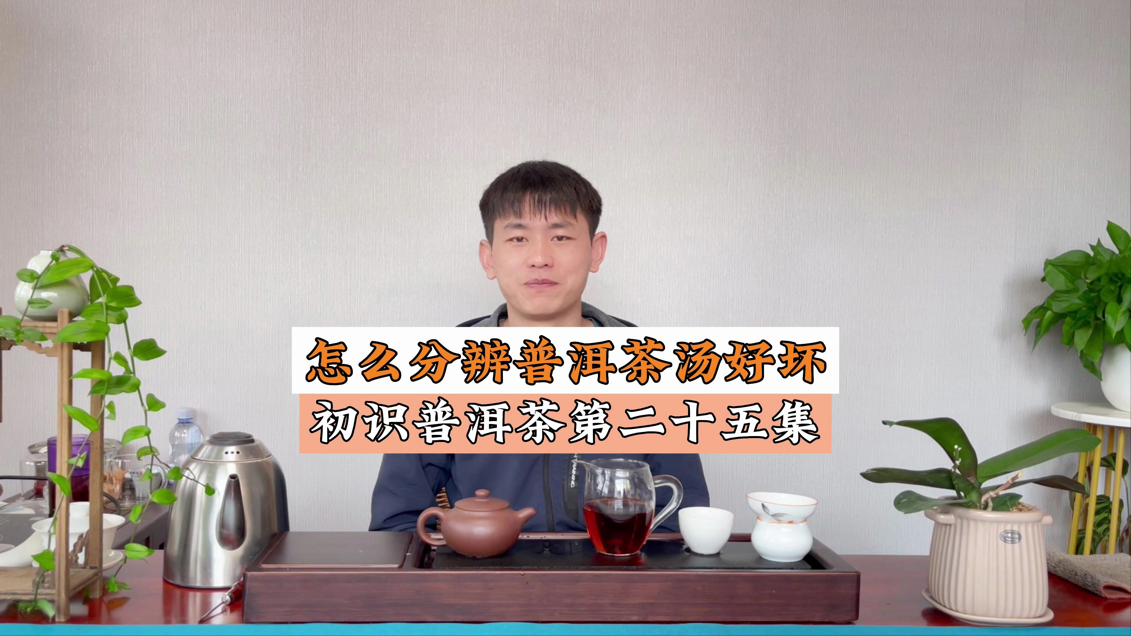 初识普洱茶第二十五集:怎么分辨普洱茶茶汤的好坏