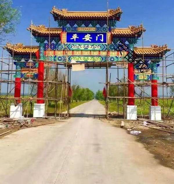 亳州水泥仿古牌楼定做厂家