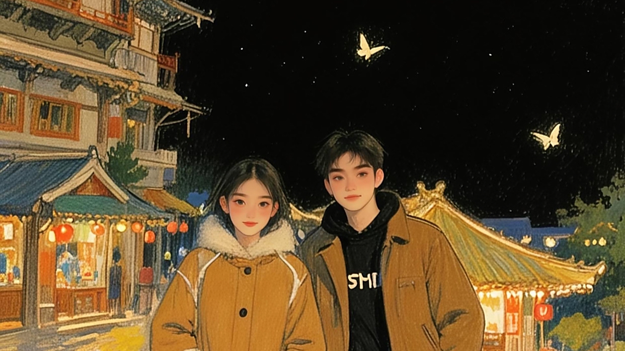 小男孩被妹妹泼了一脸胶水，漫画书都粘到脸上了