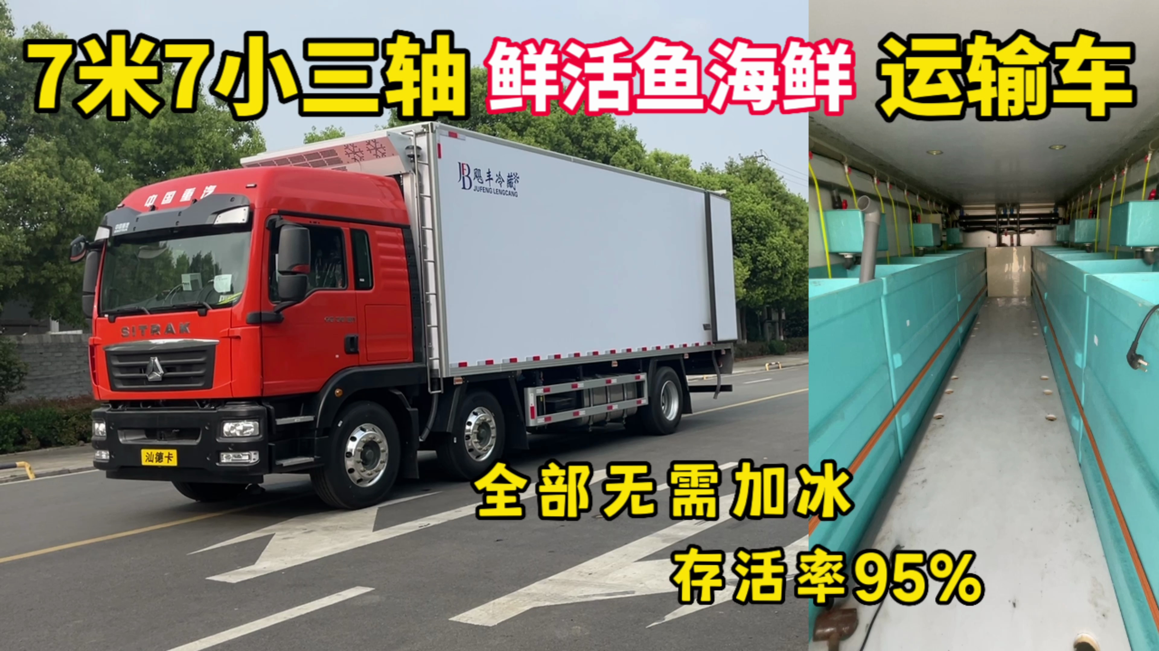全程无需加冰的海鲜长途运输车来了,存活率达到95%以上
