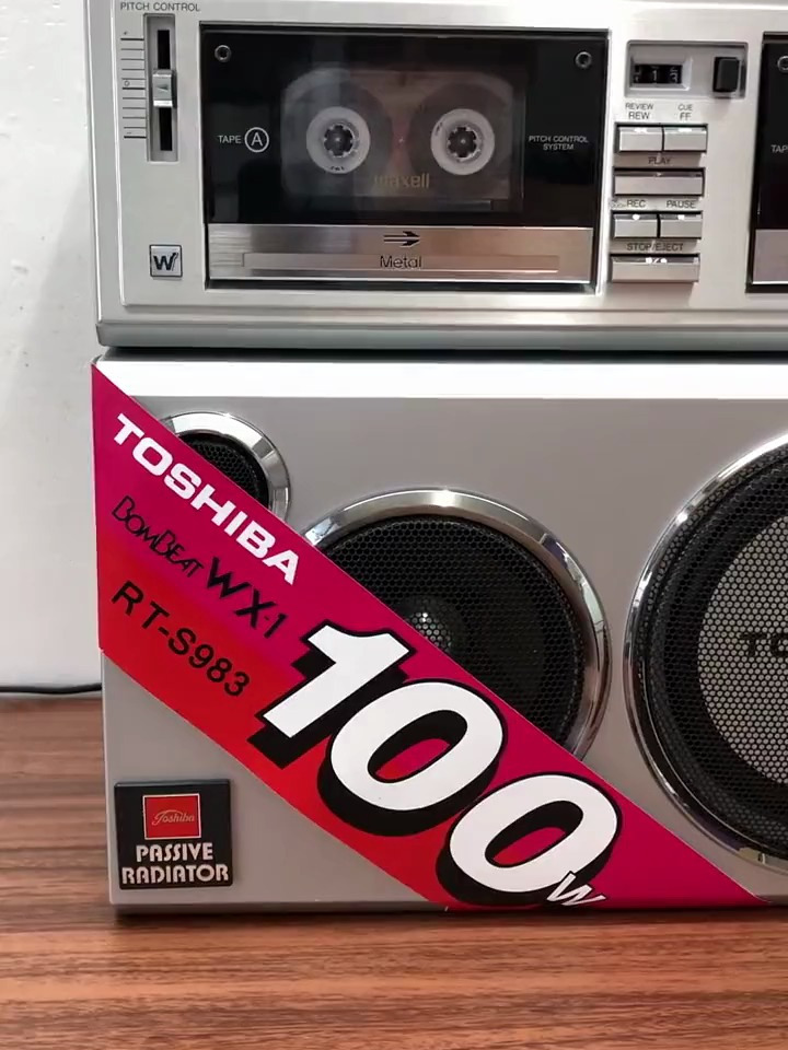 东芝983收录机 磁带版经典老歌 音质好 一代人的回忆