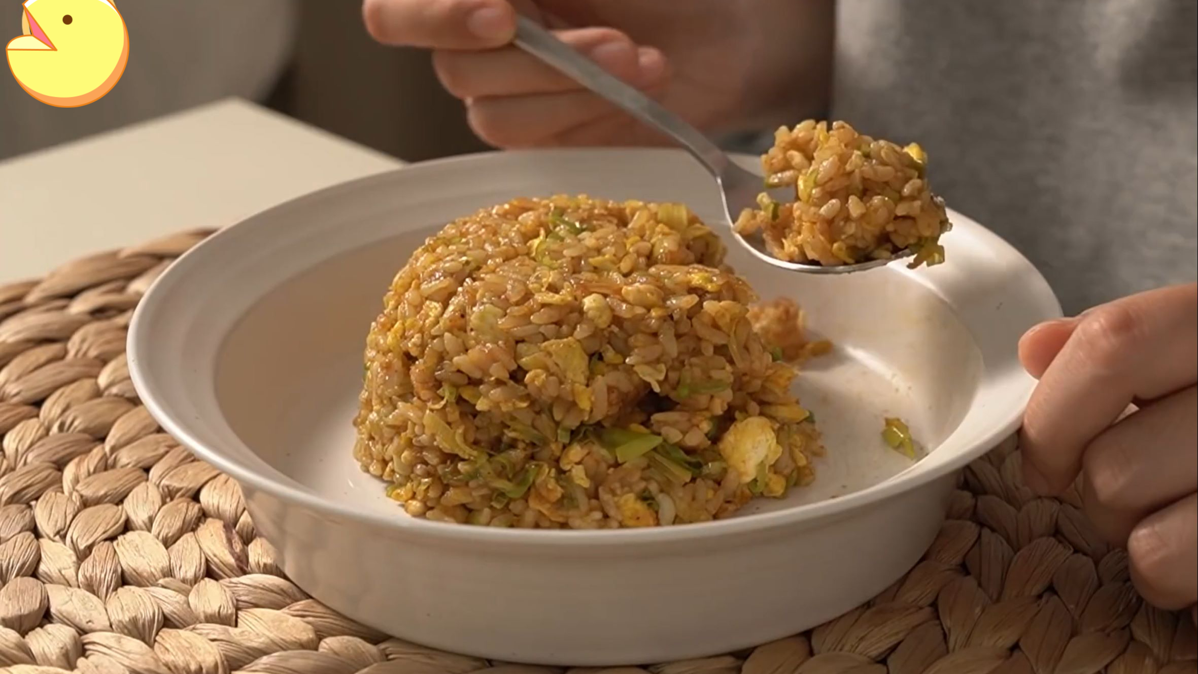 「一日一食」咖喱粉版咖喱炒饭 _ 超快手小炒饭色香味俱全!