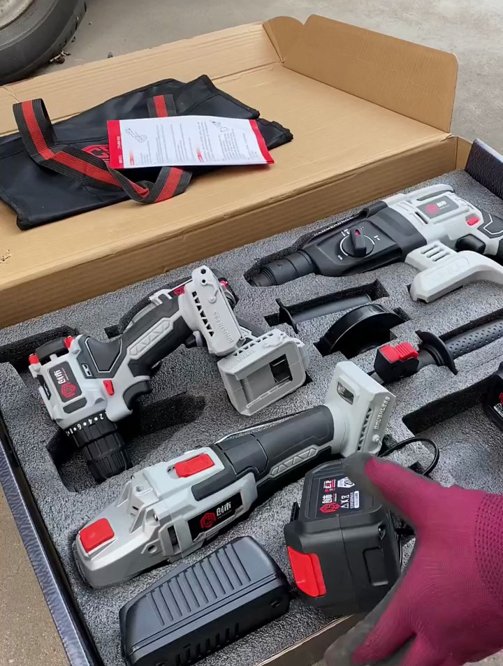 锂电无刷四件套能满足日常需求吧电动工具锂电四件套