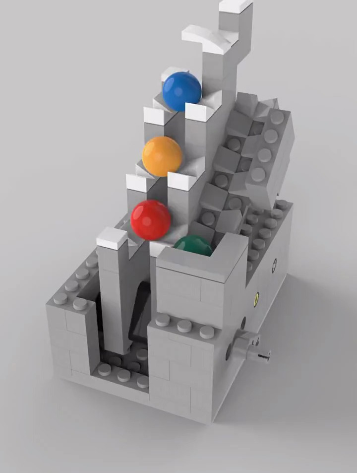 puzzlego乐高gbc循环运球装置