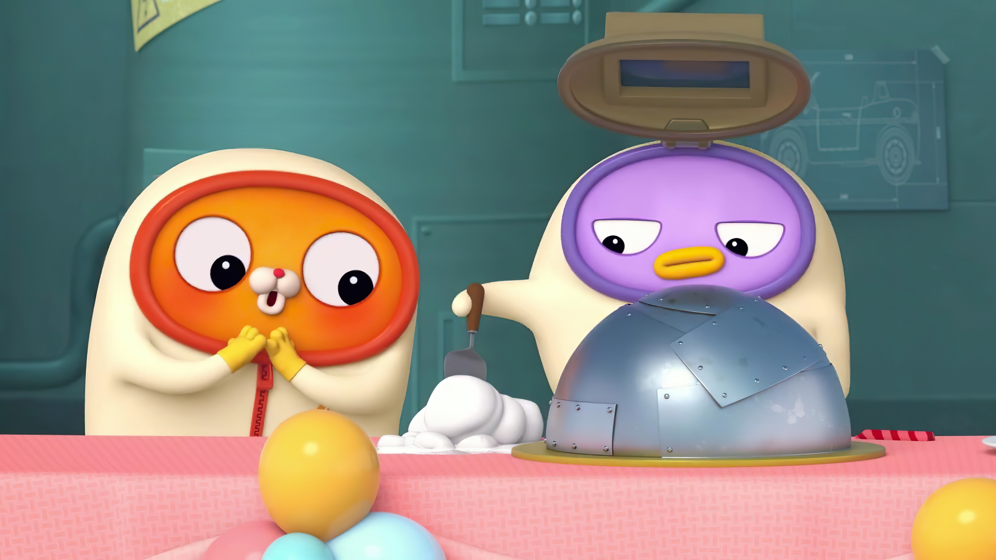 博士收到铁块做的蛋糕,而且还被砸毁容,搞笑动画《生日蛋糕》