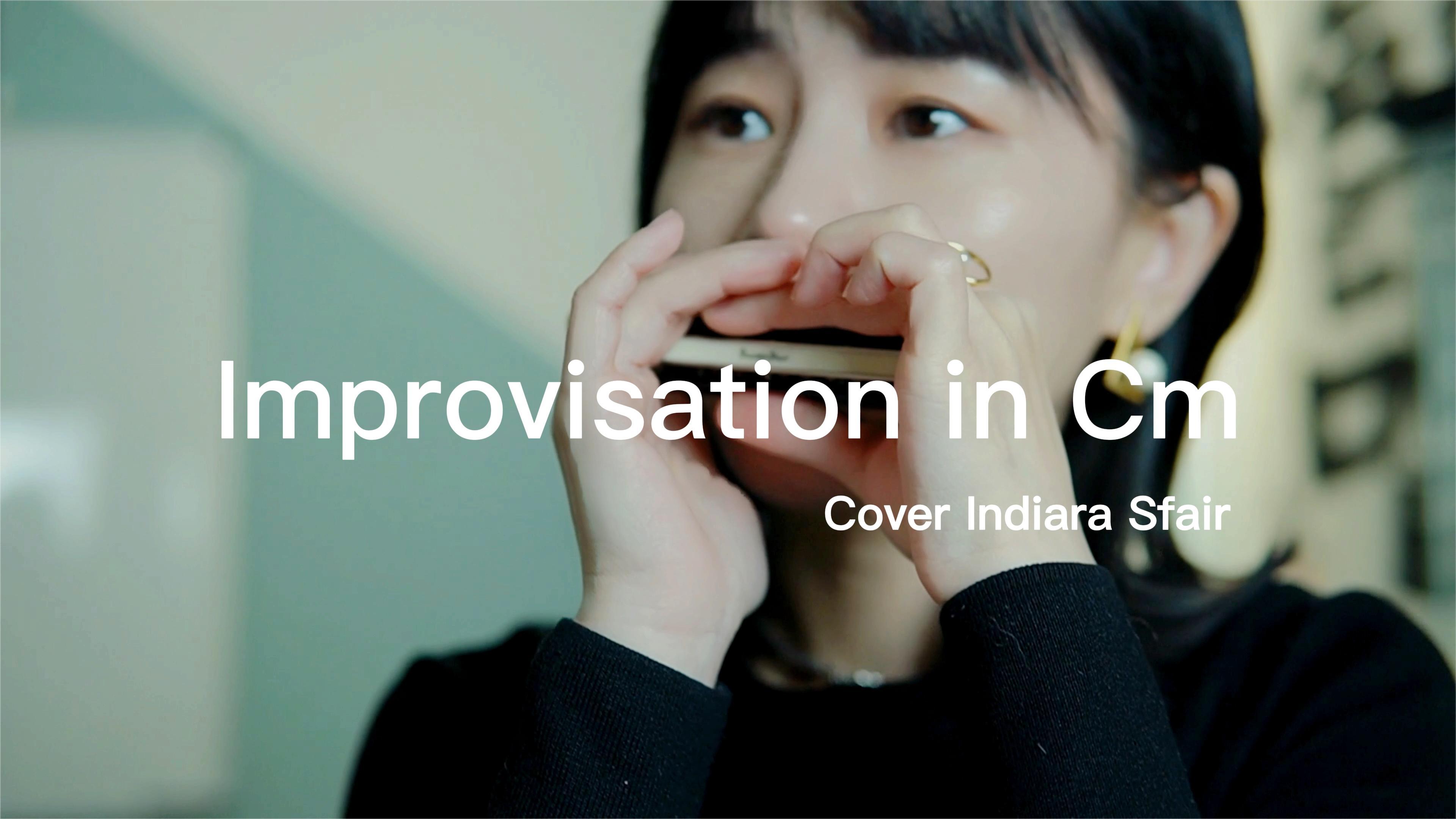 [图]你也喜欢巴西口琴女神Indiara Sfair的《Improvisation in Cm》