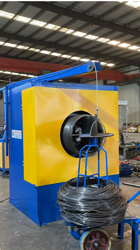 象鼻式收线机运作视频