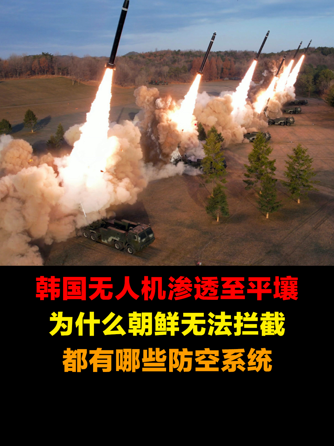 韩国无人机渗透至平壤,为什么朝鲜无法拦截,都有哪些防空系统?