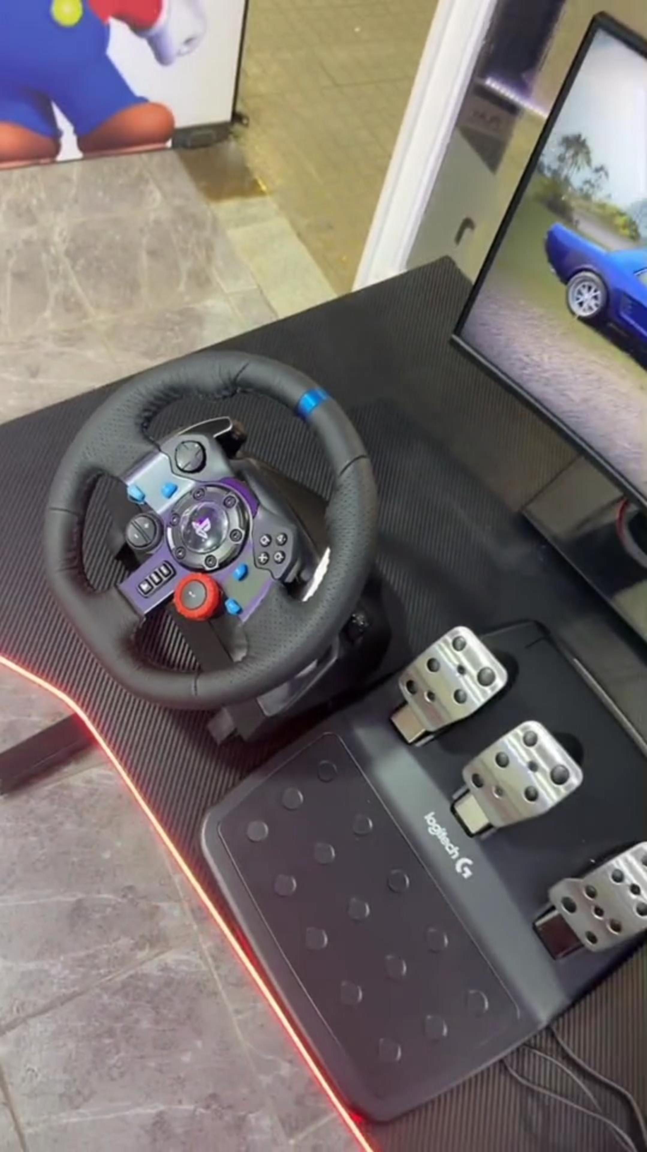 罗技g29赛车仿真方向盘