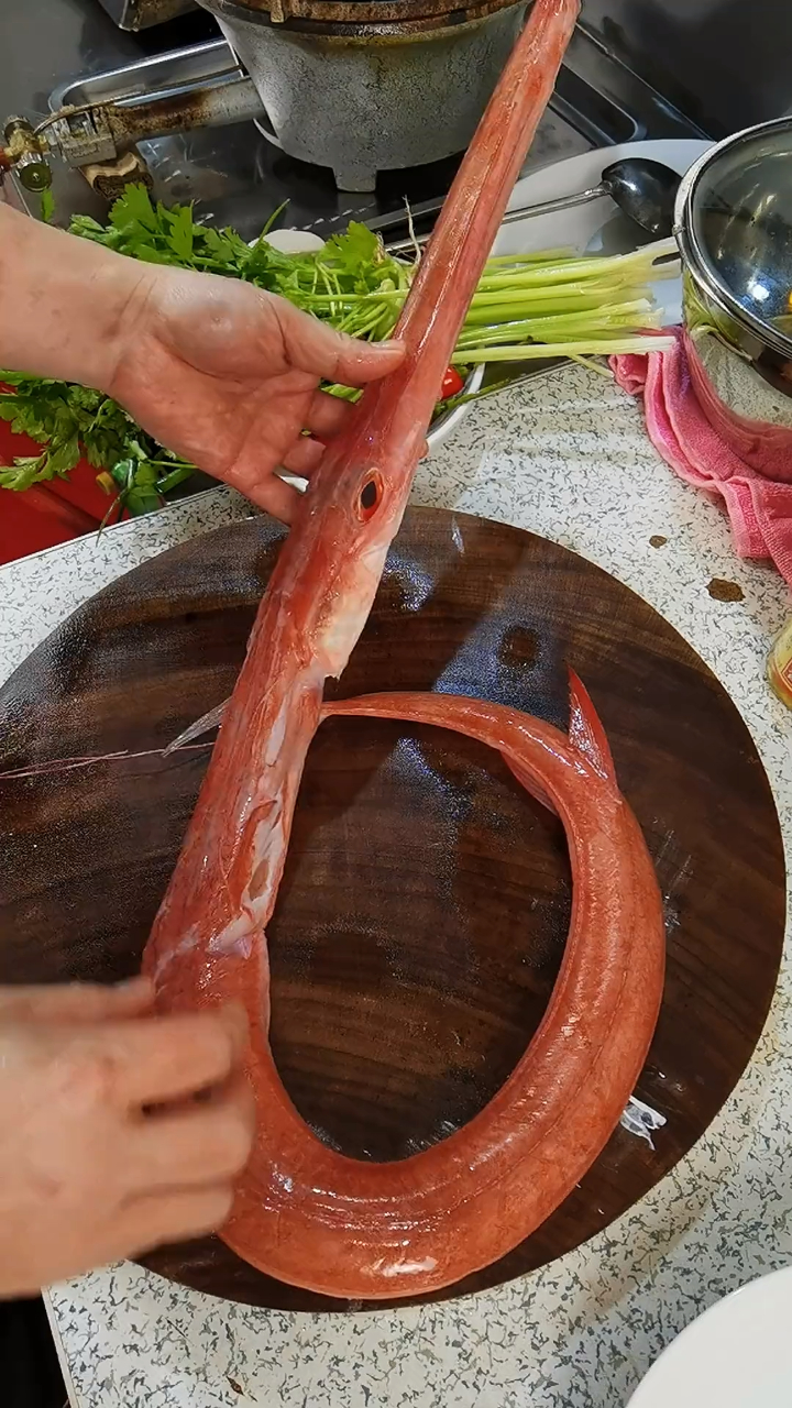 这样煮出来的马鞭鱼肉质滑嫩味道鲜美你学会了吗