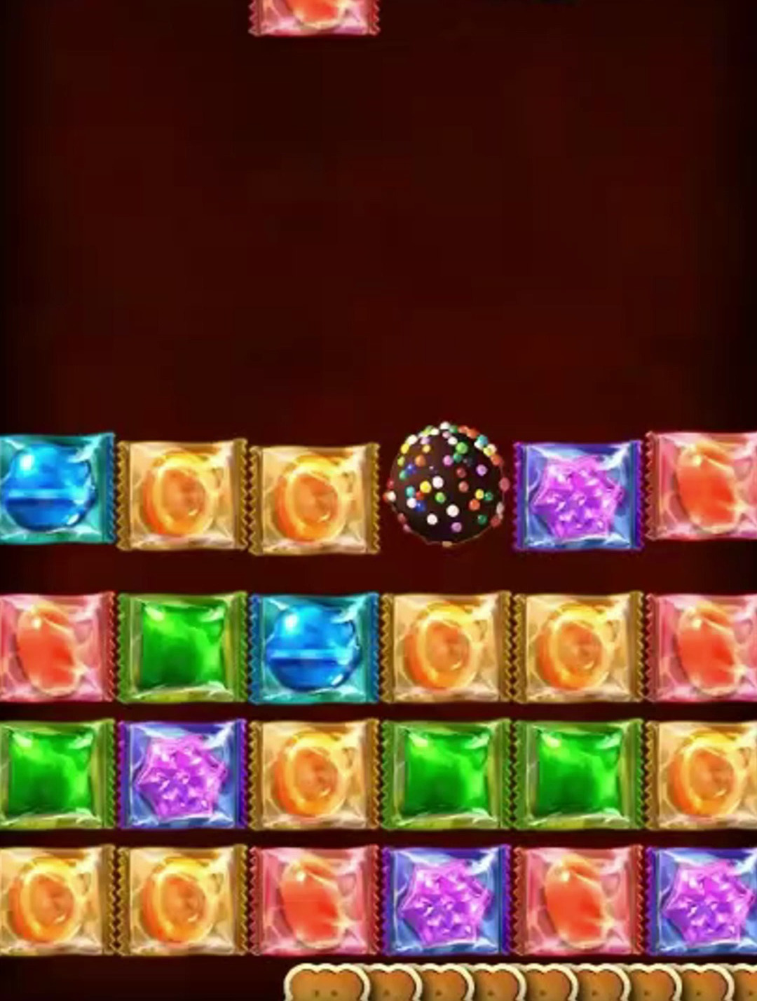 糖果派对:4层彩球大爆发,最后炸出18颗橙色小球,爆出100000 -度小视