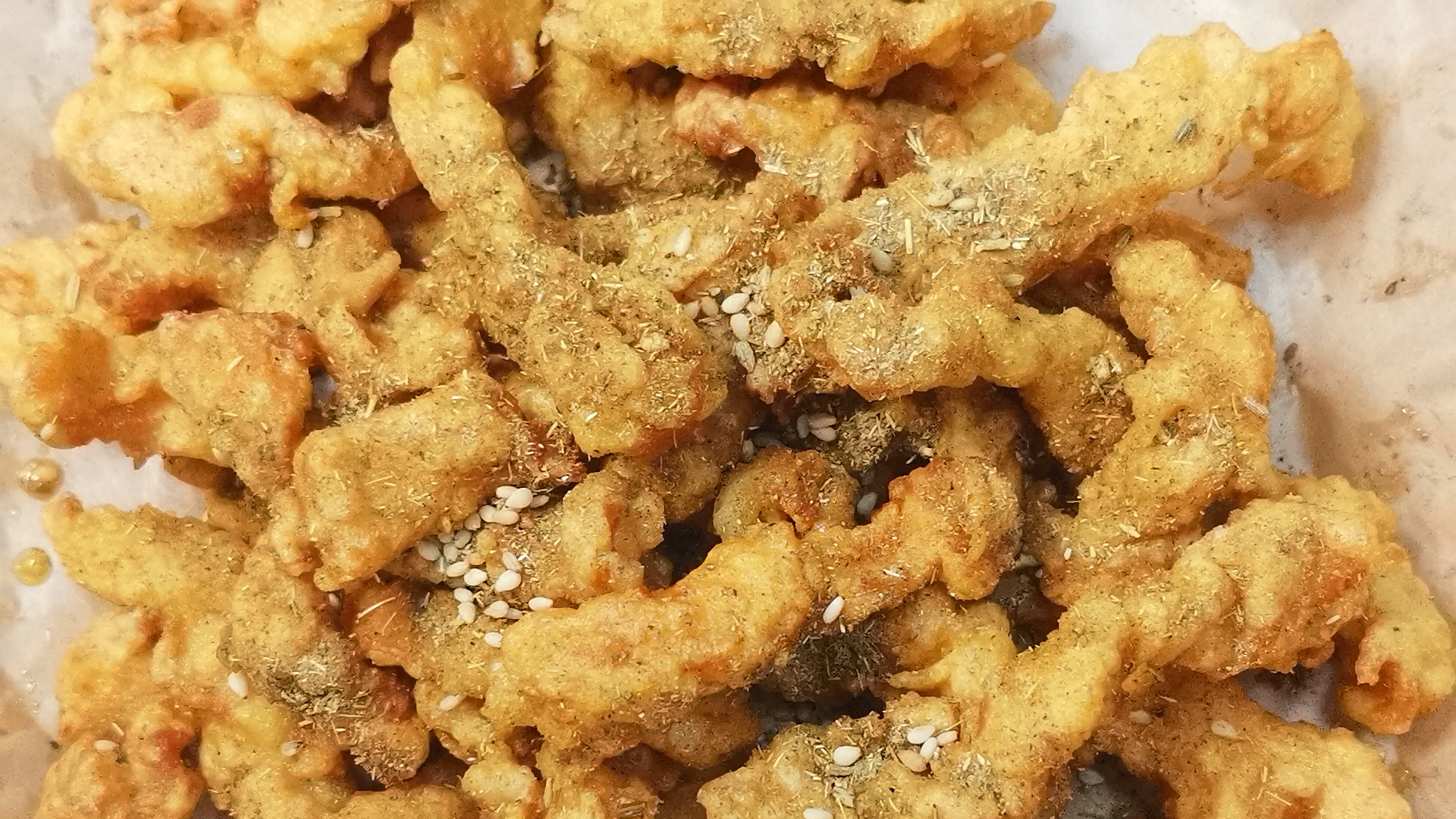 好吃的爆的香酥鸡柳在家这怎么做,外酥里嫩,学会了可以出摊挣钱
