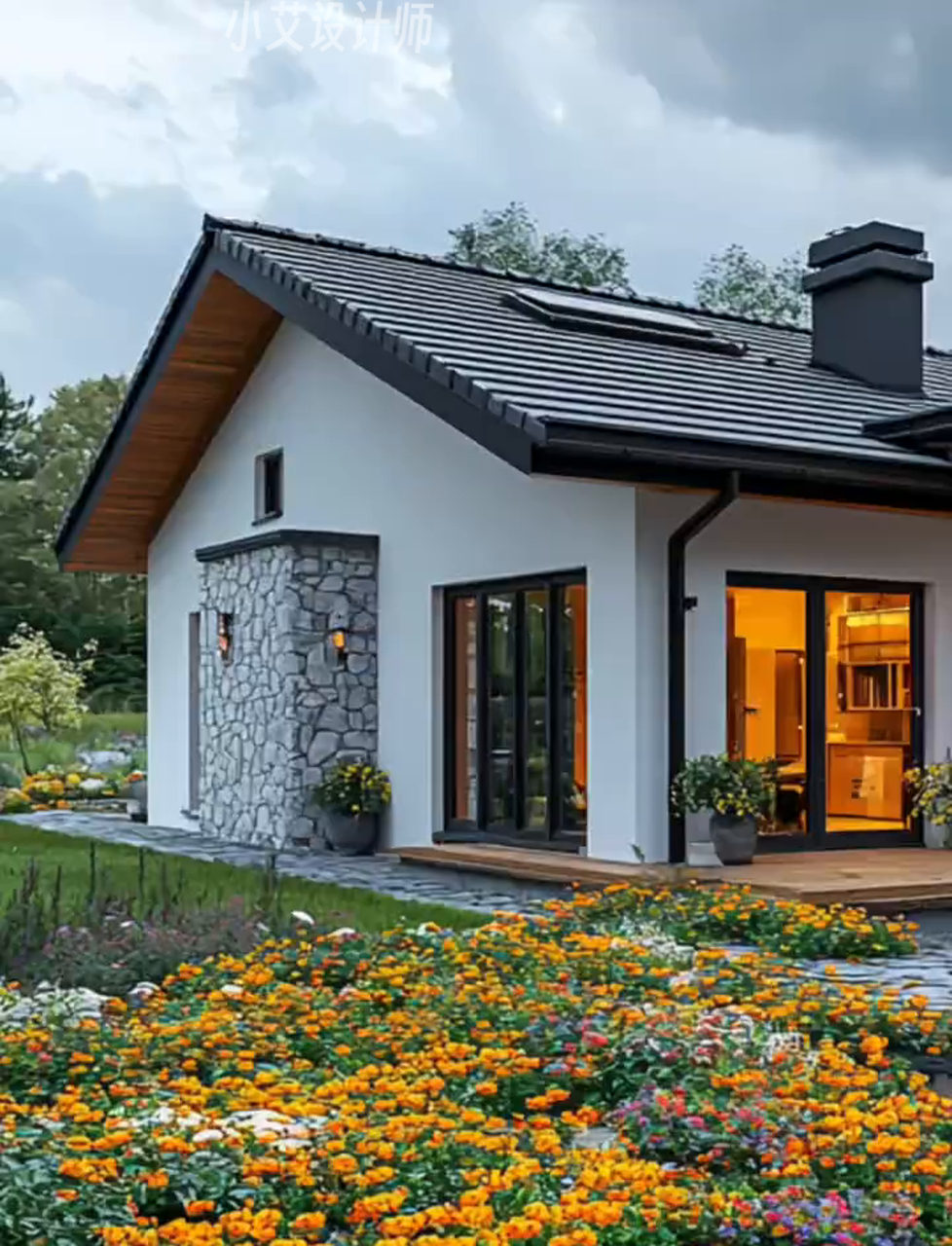 超有个性的房屋设计,上档次的建材,既实用又好看跟家人一块儿,过上