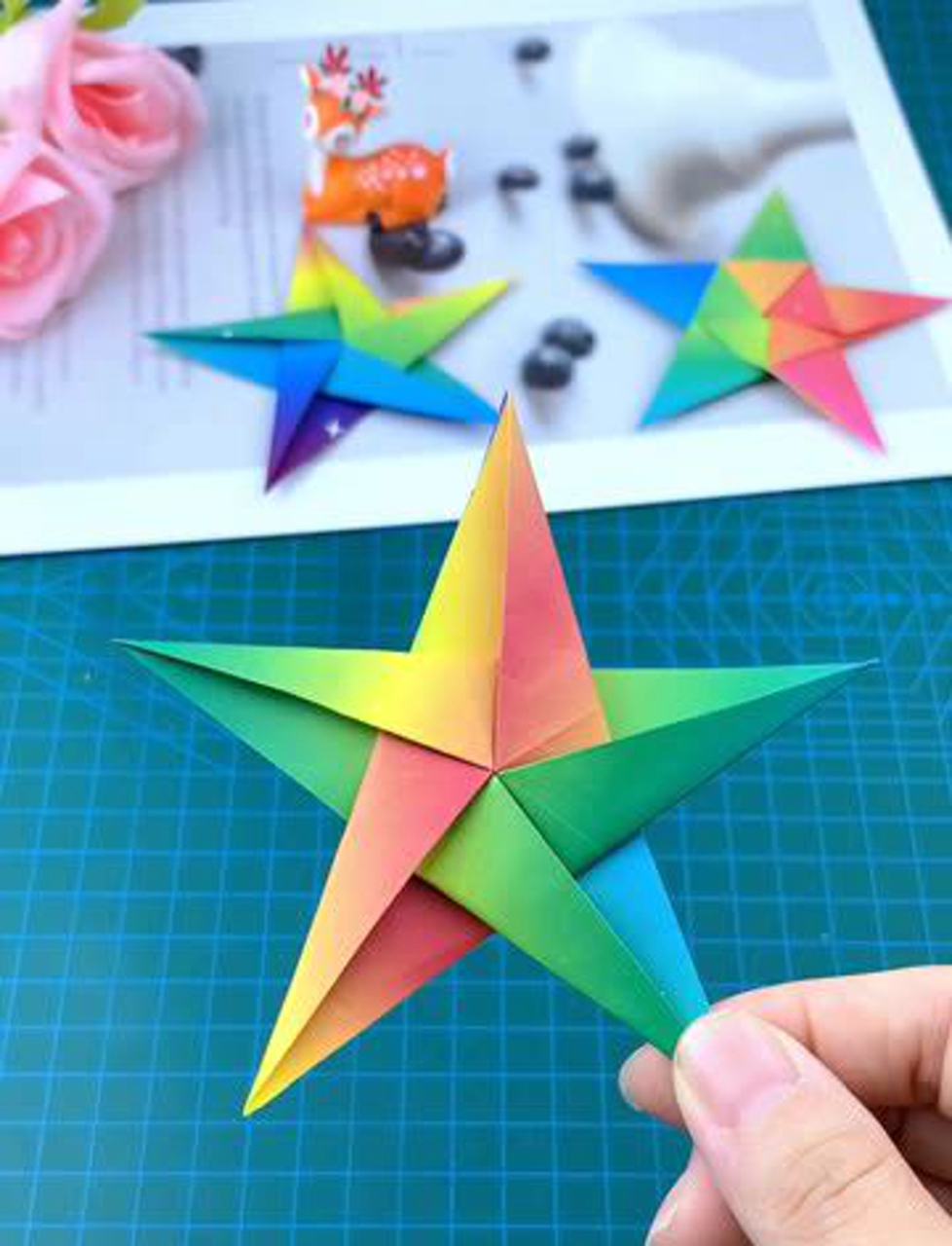 折个五角星,超容易!
