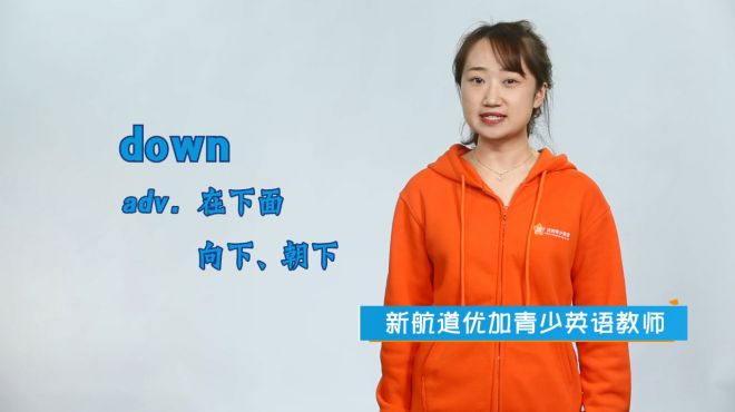 [图]down单词的正确解读