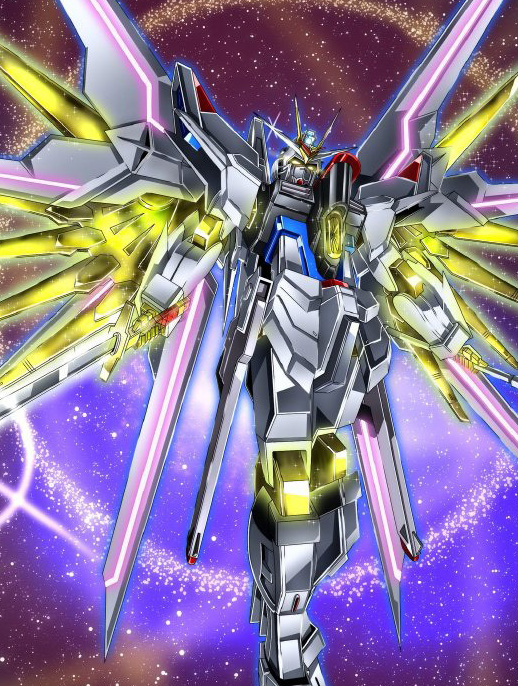 自由高达插画合集