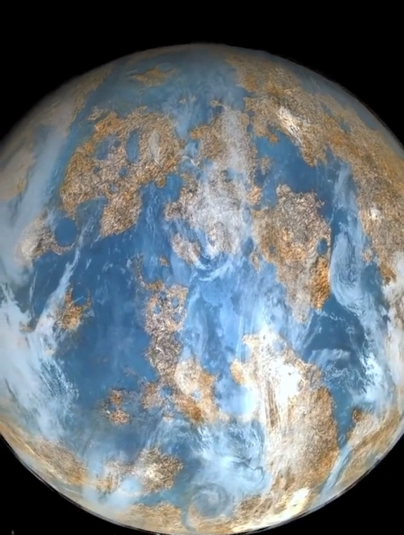 科学家称"水世界"超级地球开普勒22b,可能是"海洋岩石行星"-度小视