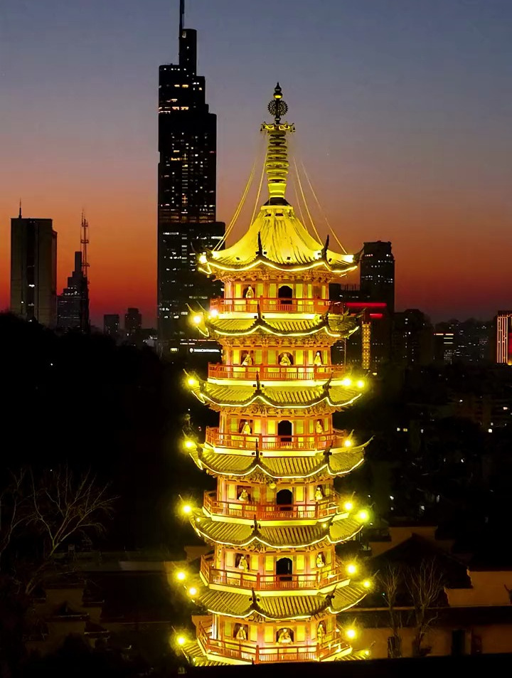 南京旅游必去的景点,最美夜景