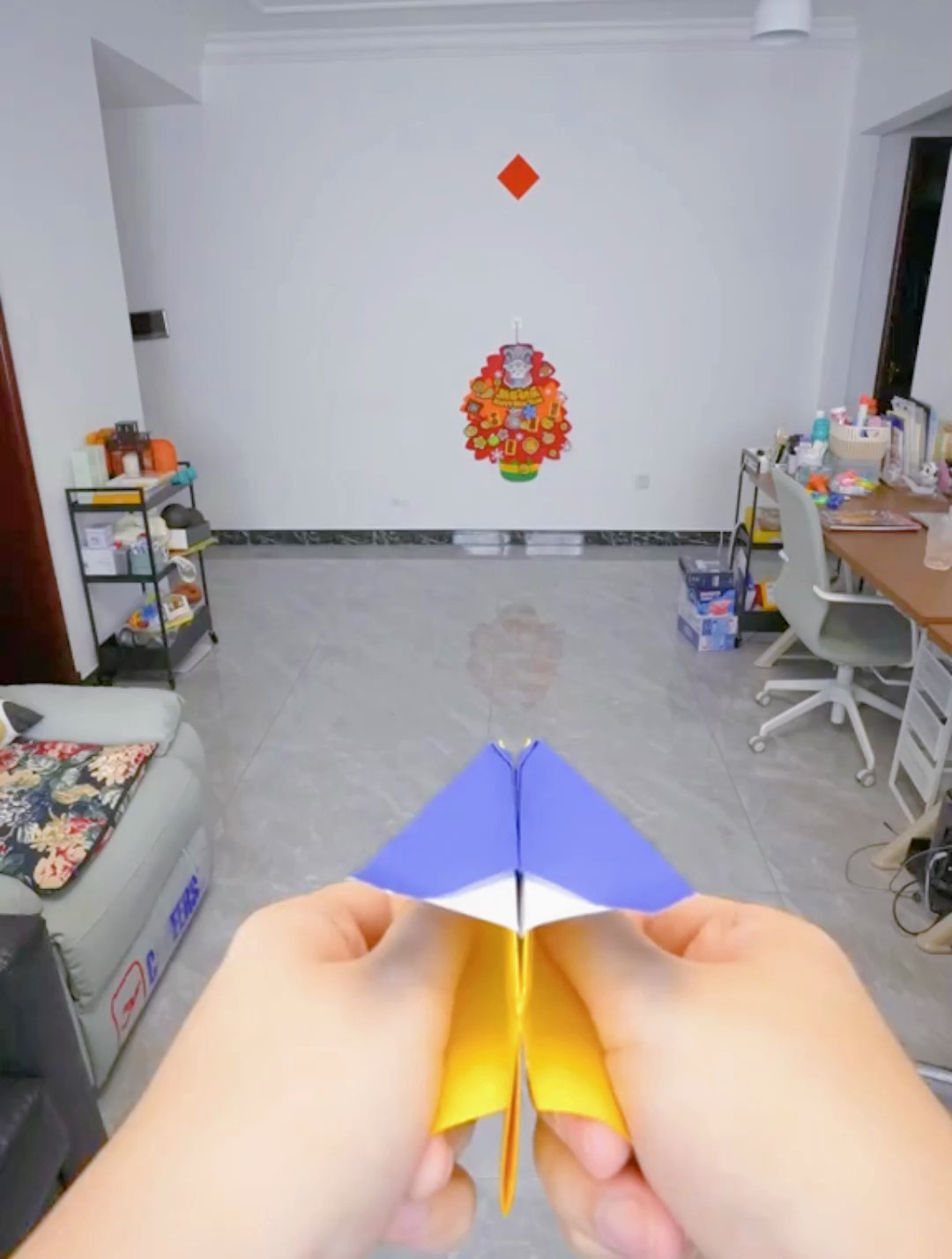 弹射起步,纸飞机还能这样玩!简单又有趣