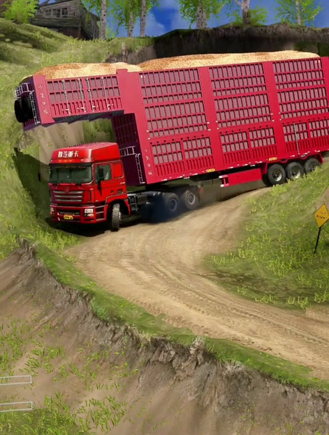 旋转轮胎泥泞奔驰 游戏 工程机械