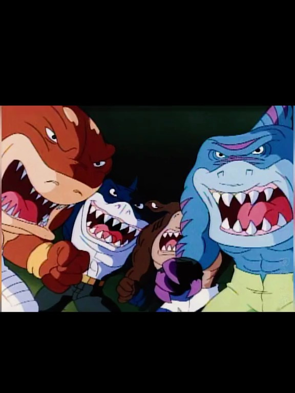 鲨鱼侠能在陆地上游的鲨鱼怕不怕欧美动画