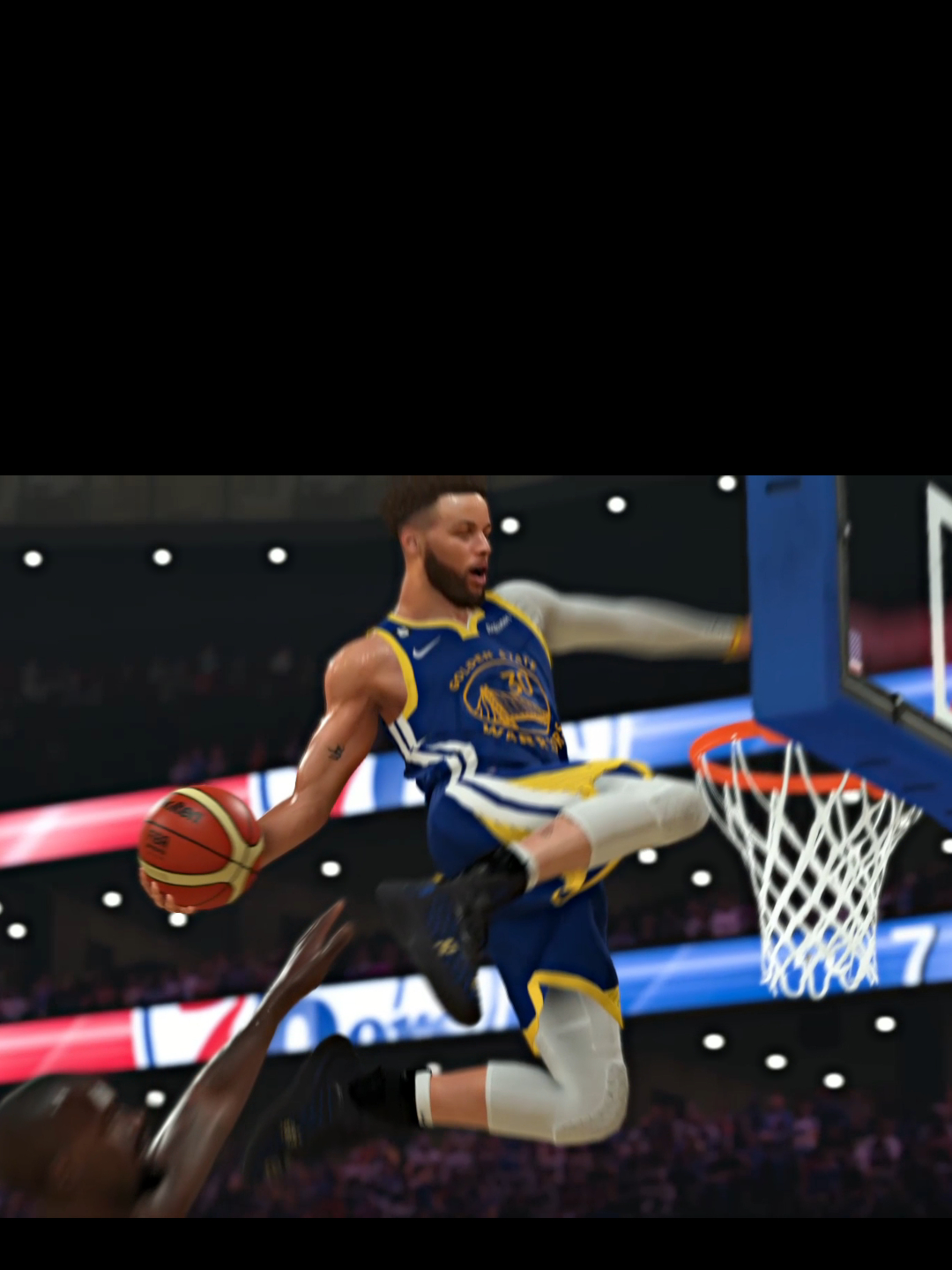 当库里扣篮能力9999!两眼一黑!