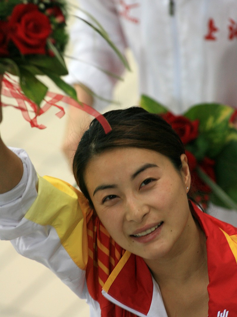 郭晶晶跳水生涯最完美的一跳