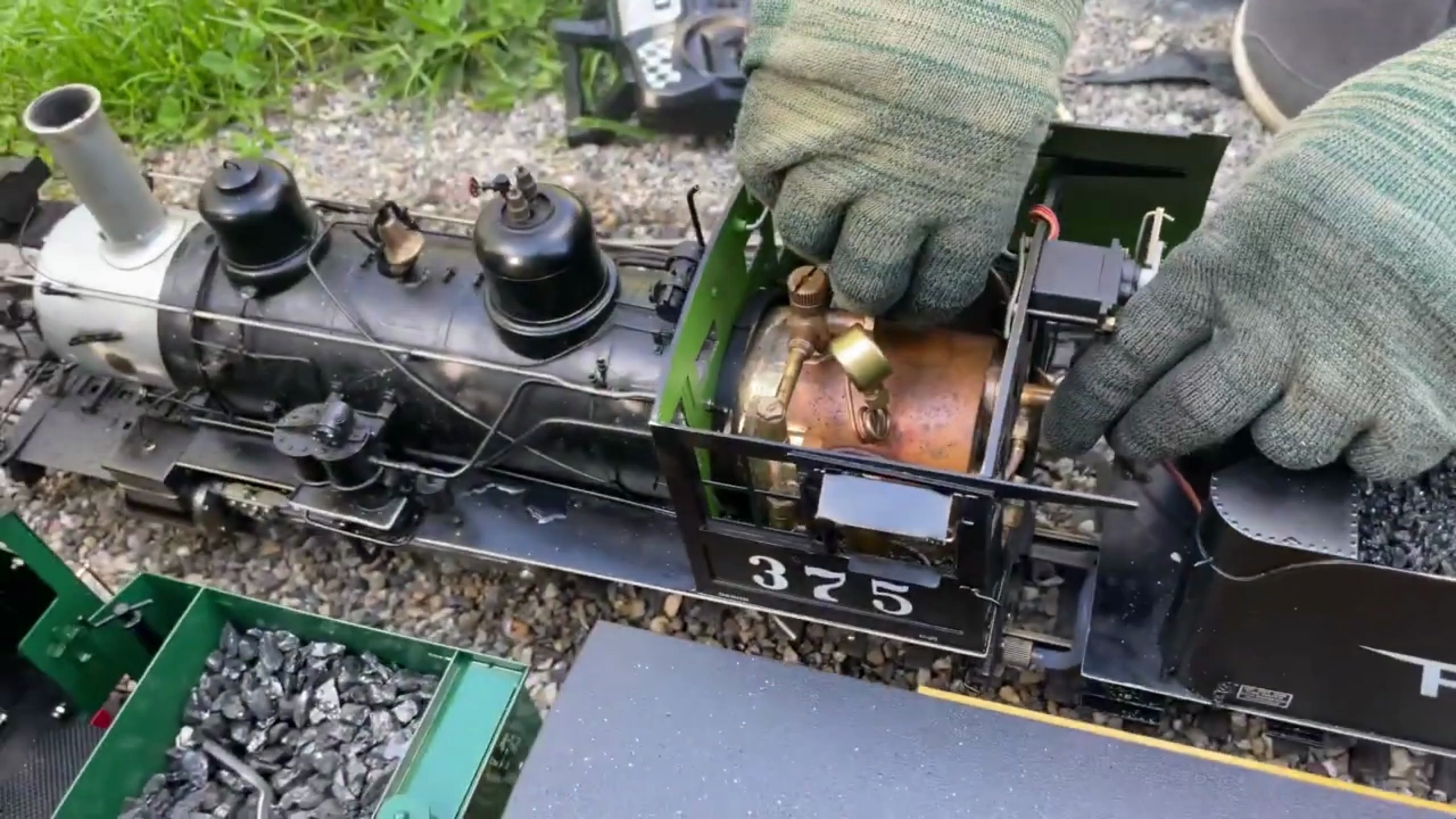 375 内燃蒸汽机车模型都是这么玩的,玩过的请举手