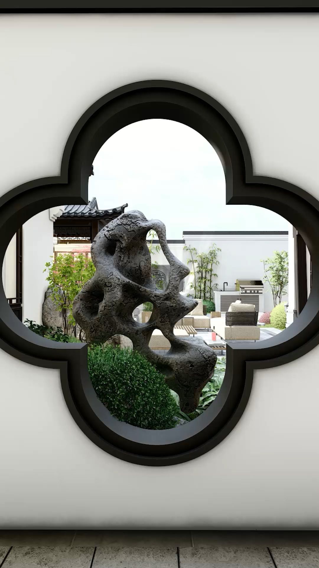 外观其形,内有别样洞天的中式庭院-度小视