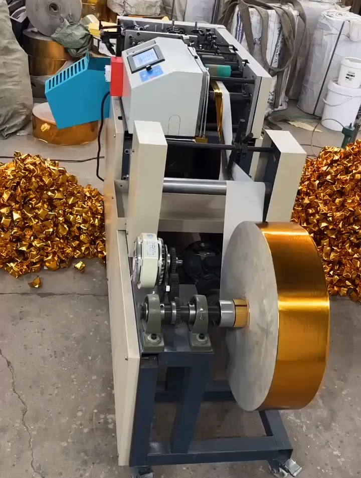 新型元宝机 数控高速叠金元宝机器 全自动鼓扁两用元宝机-度小视