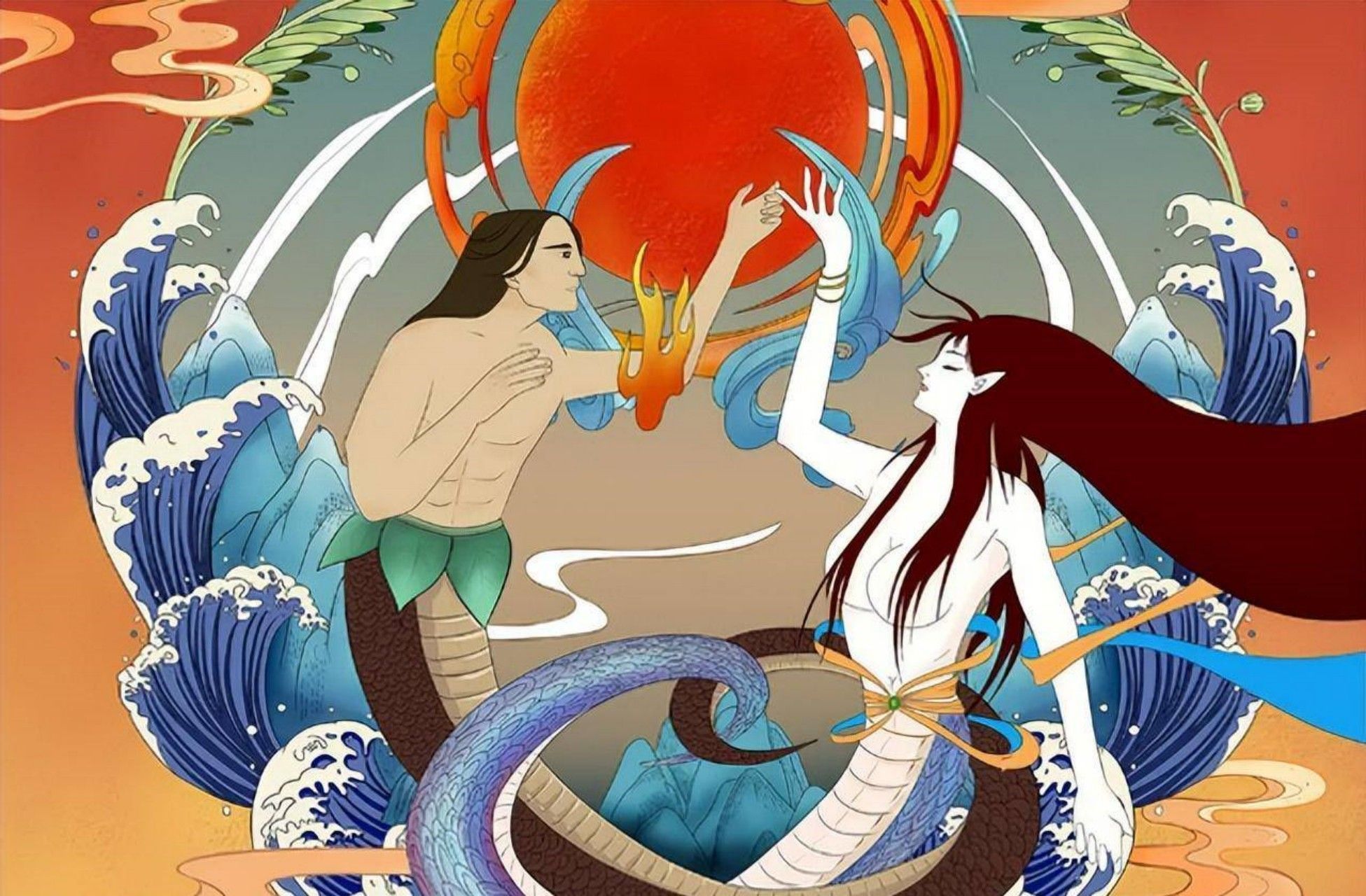 华夏始祖雷泽华胥