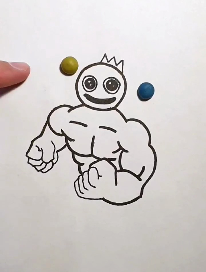 大眼怪兽也得了肌肉膨胀?