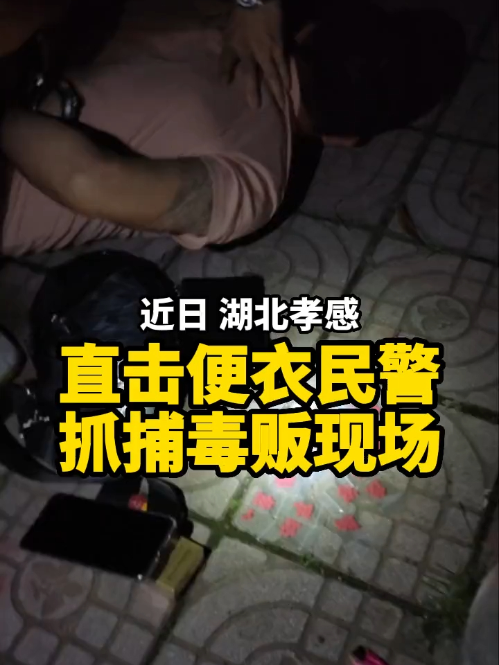 直击便衣民警抓捕毒贩现场